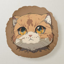 Rosto de Gato de Anime
