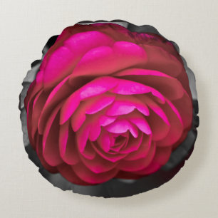Almofada Redonda Rosy Camellia