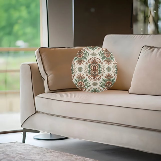 Almofada Redonda Russo claro (Criador carregado)