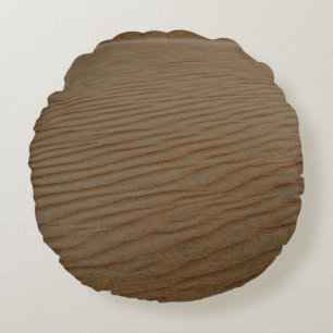 Almofada Redonda Sand Dune-Abstrato por Shirley Taylor