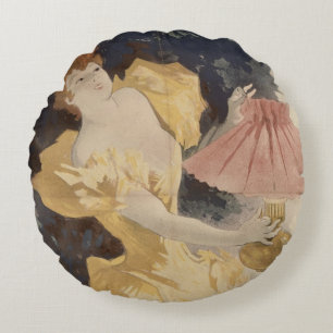 Almofada Redonda Saxoleine, 1890's de France