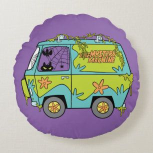 Almofada Redonda Scooby-Doo A Máquina Misteriosa