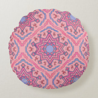 Almofada Redonda Seelenkreis – Leuchtende Mandala Fleecedecke 