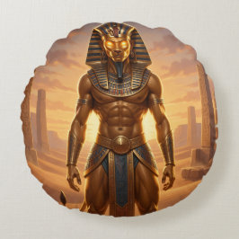 Almofada Redonda Sekhmet – Löwenköpfige Kriegsgöttin´4