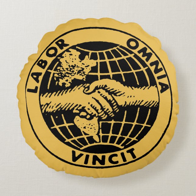 Almofada Redonda Selos: Afl (Frente)