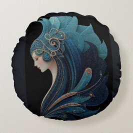 ALMOFADA REDONDA SEREIA NOIR #2