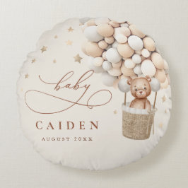 Almofada Redonda Sexo do Urso do Teddy Presente na Enfermeira do Ch