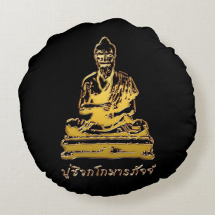 Almofada Redonda Shivago Komarpaj Buda da Massagem Tailandesa