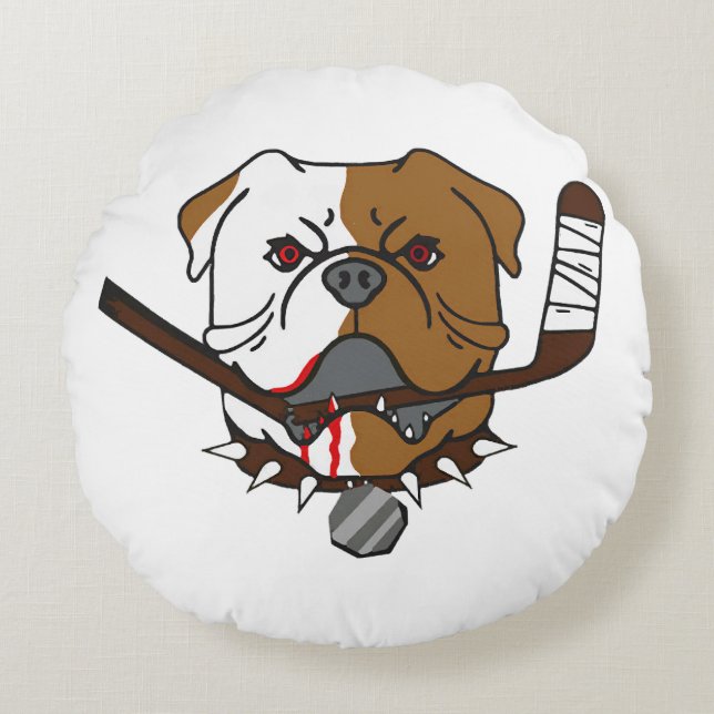 Almofada Redonda SHORESY Sudbury Bulldogs (Frente)