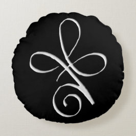 Almofada Redonda Silver Unconditional Love