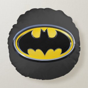 Almofada Redonda Símbolo Batman Logotipo clássico