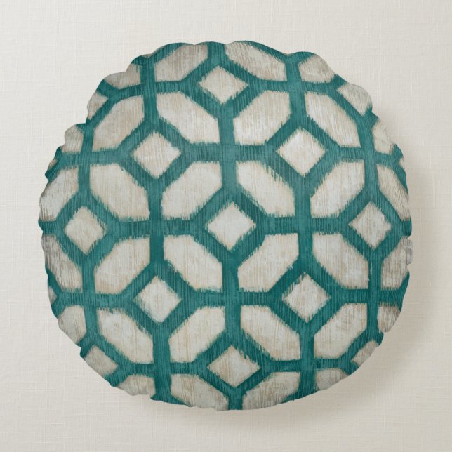 Almofada Redonda Simetria do Espectro IX (Frente)