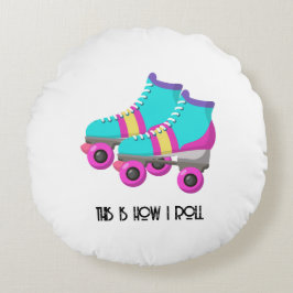 Almofada Redonda Skates do cilindro