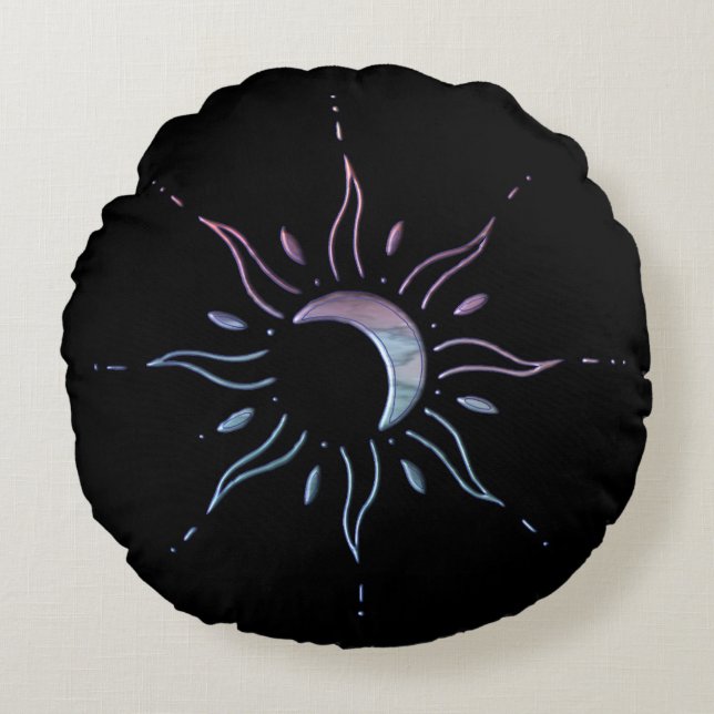 Almofada Redonda Sol 1 (Frente)