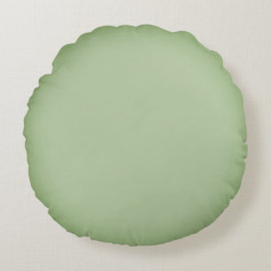 Almofada Redonda Solid Jade Green Celadon