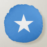 Almofada Redonda Somalia Flag<br><div class="desc">Patriotic flag of Somalia.</div>