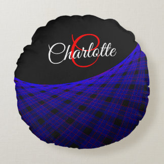 Almofada Redonda Space Carpet Geometric Round Pillow