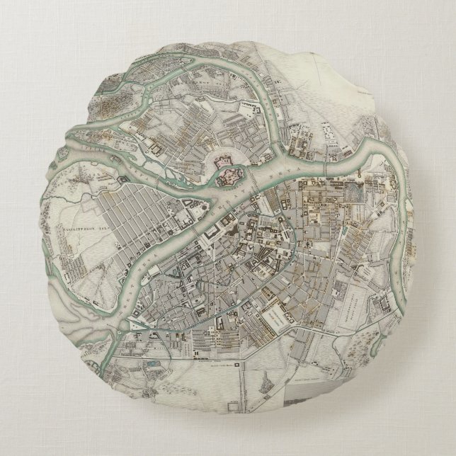 Almofada Redonda St Petersburg (Frente)