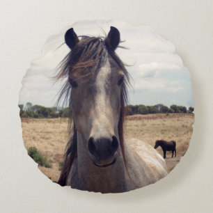 Almofada Redonda Star The Arab Pony,