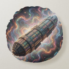 Almofada Redonda Stellar Path – Journey Through the Universe´10