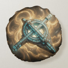 Almofada Redonda Stellar Path – Journey Through the Universe´11