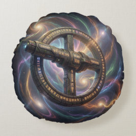 Almofada Redonda Stellar Path – Journey Through the Universe´12