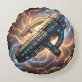 Almofada Redonda Stellar Path – Journey Through the Universe´5