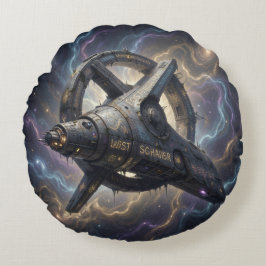 Almofada Redonda Stellar Path – Journey Through the Universe´7