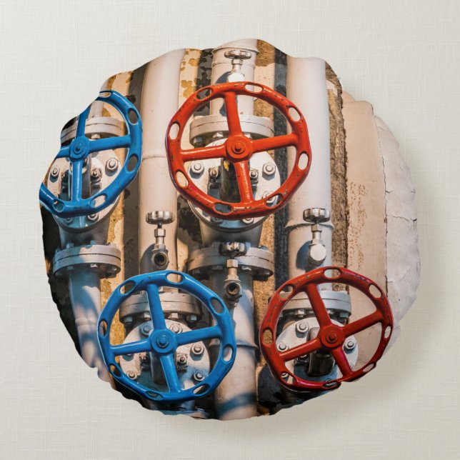 Almofada Redonda Stopcock in the Schiffbau, Zurique (Verso)