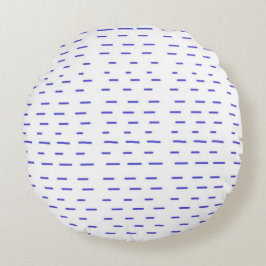 Almofada Redonda stripes abstrato art