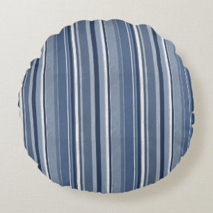 Almofada Redonda Stripes Azul