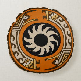 Almofada Redonda Sudoeste Arco-íris Del Sol