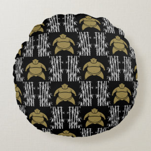 Almofada Redonda Sumo Wrestler