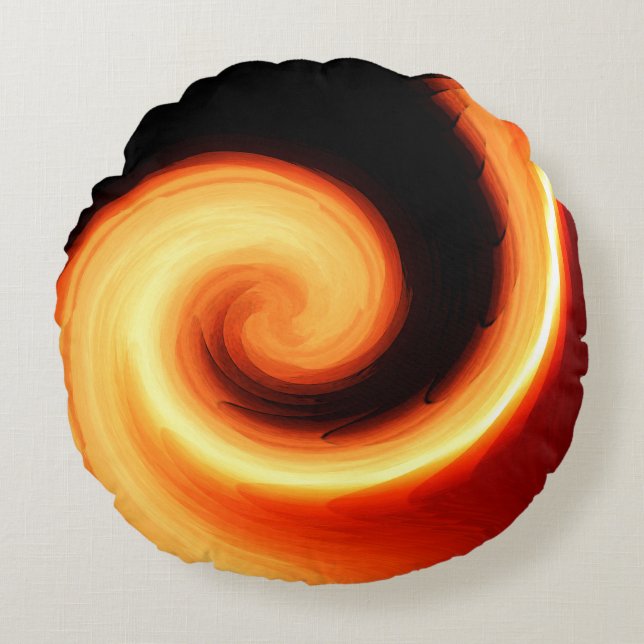 Almofada Redonda Sun Swirl...... (Frente)