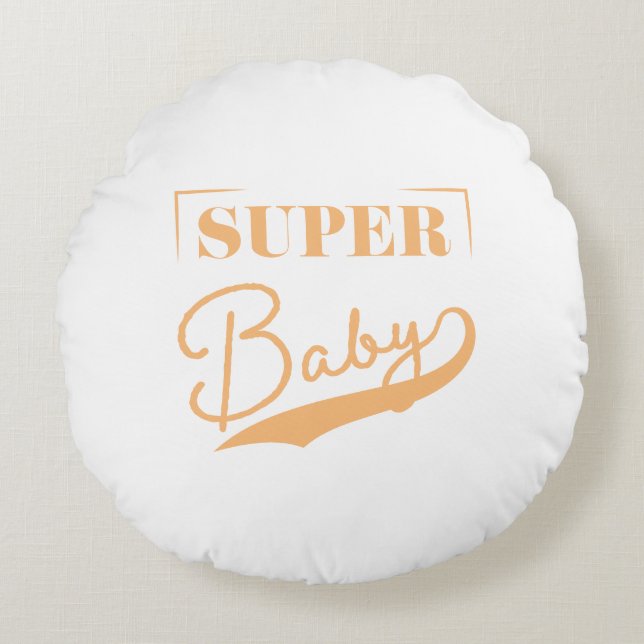 Almofada Redonda Super Baby (Frente)
