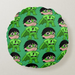 Almofada Redonda Super Boy Action Hero
