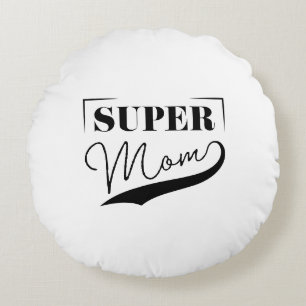 Almofada Redonda Super Mãe