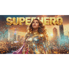 ALMOFADA REDONDA SUPERHERO - FEMALE SUPERHERO