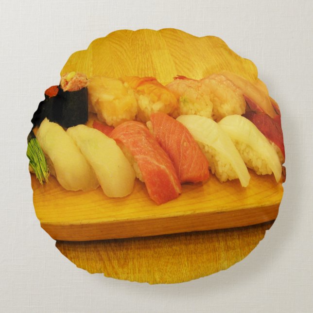 Almofada Redonda Sushi 寿 司 (Frente)