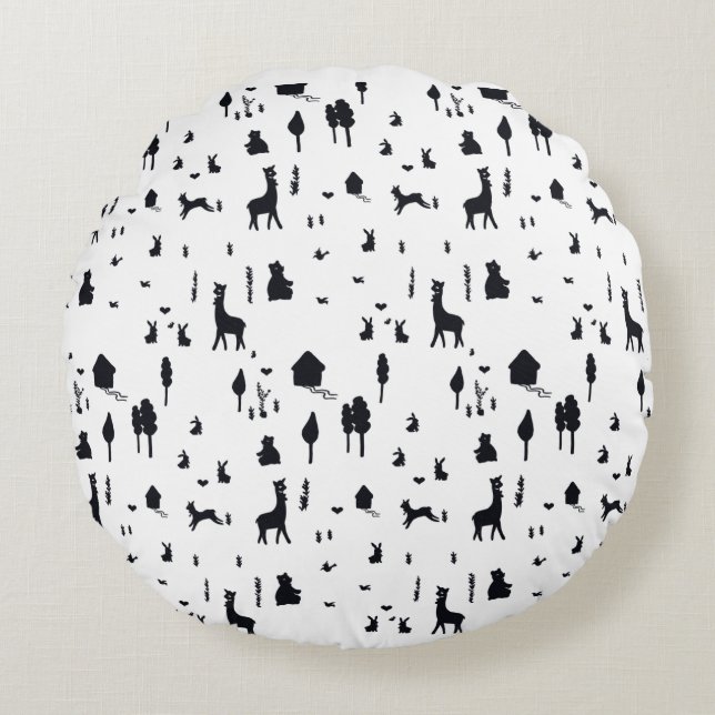 Almofada Redonda Sweet winter (Frente)