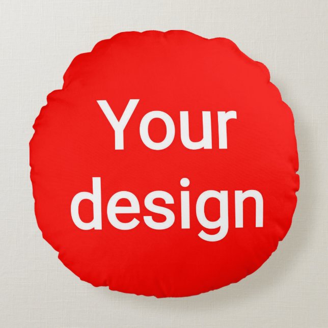 Almofada Redonda T-Shirt (Frente)