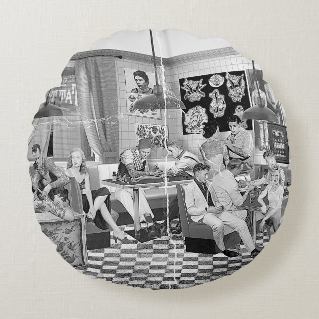 Almofada Redonda Tattoo You! (Frente)