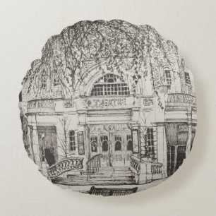 Almofada Redonda Teatro Londres Reino Unido de Richmond. 2004