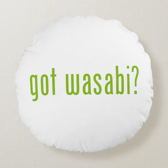 Almofada Redonda tem o wasabi? (Frente)