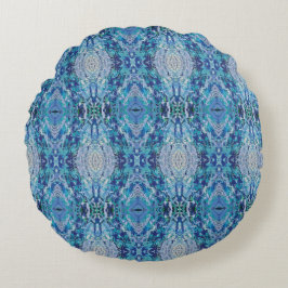 Almofada Redonda Textura #18 de la obra Maritimo