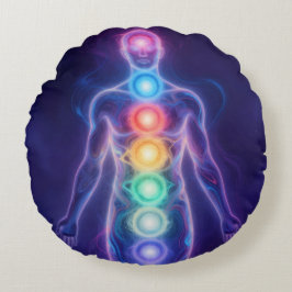 Almofada Redonda  The 7 Chakras