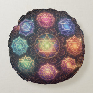 Almofada Redonda The 7 Chakras´8
