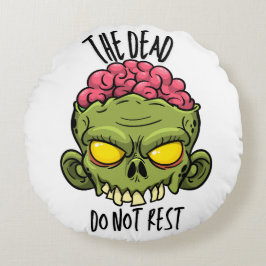 Almofada Redonda The Dead Do Not Rest - Pillow
