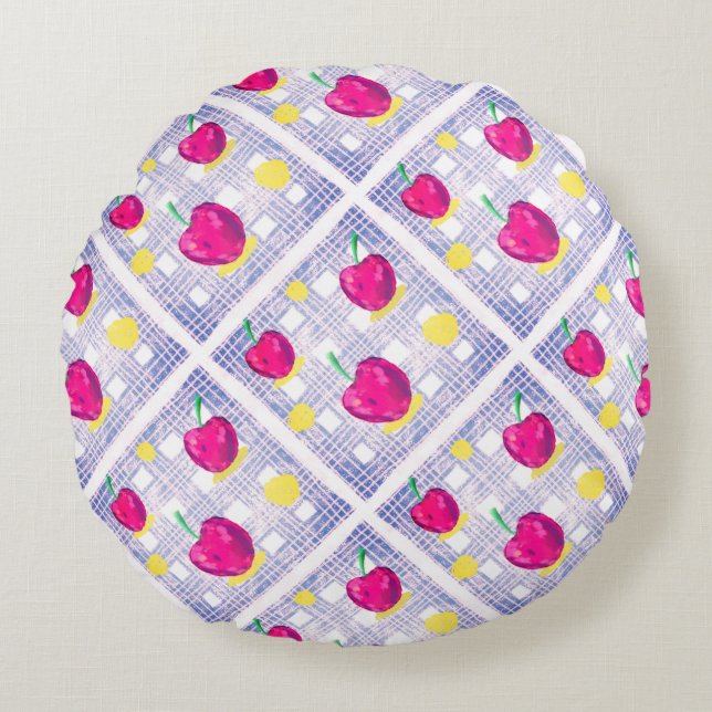 Almofada Redonda Throw Pillow (Frente)
