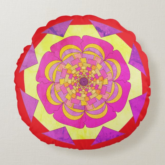 Almofada Redonda Throwpillows (Frente)